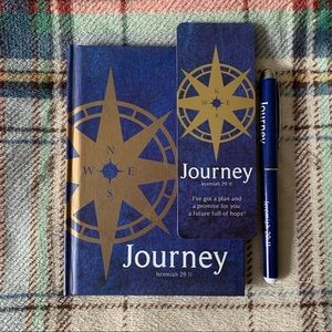 Journal, Bookmark & Pen Set